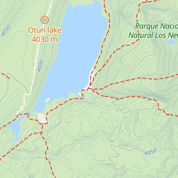 Map of Cabaña Otún