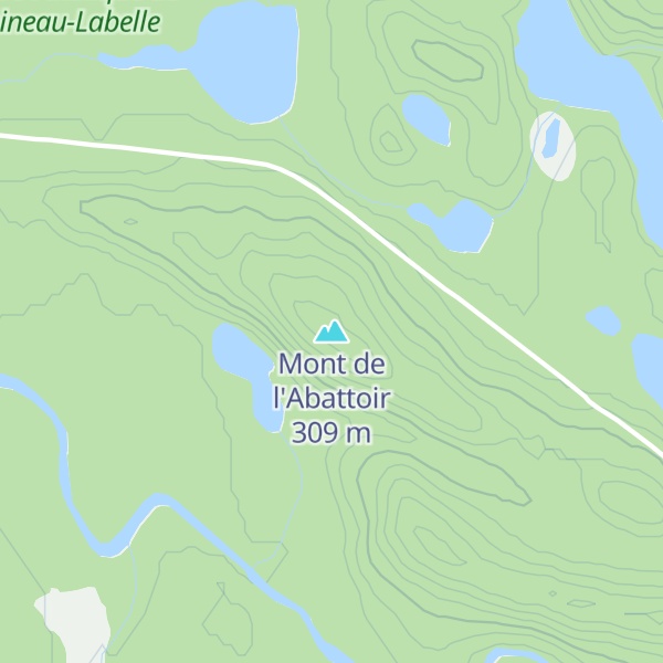 Map of Mont de l'Abattoir