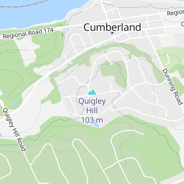 Map of Quigley Hill