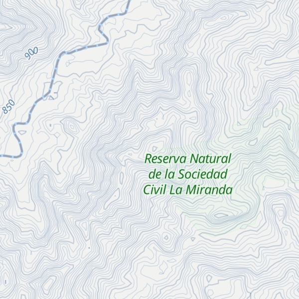 Map of Loma La Alta
