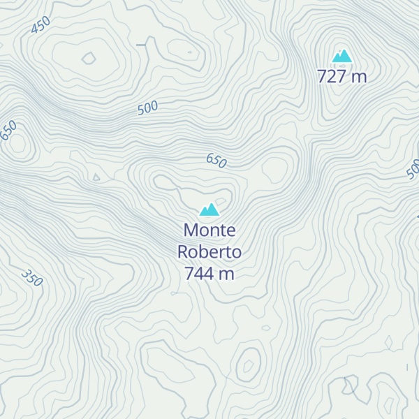 Map of Monte Roberto