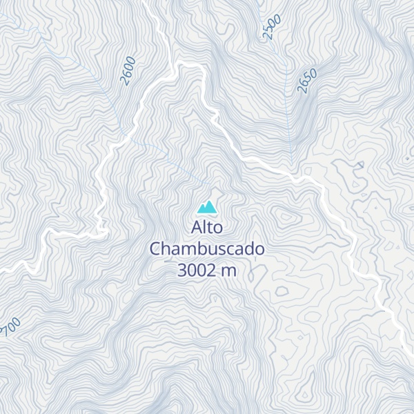 Map of Alto Chambuscado