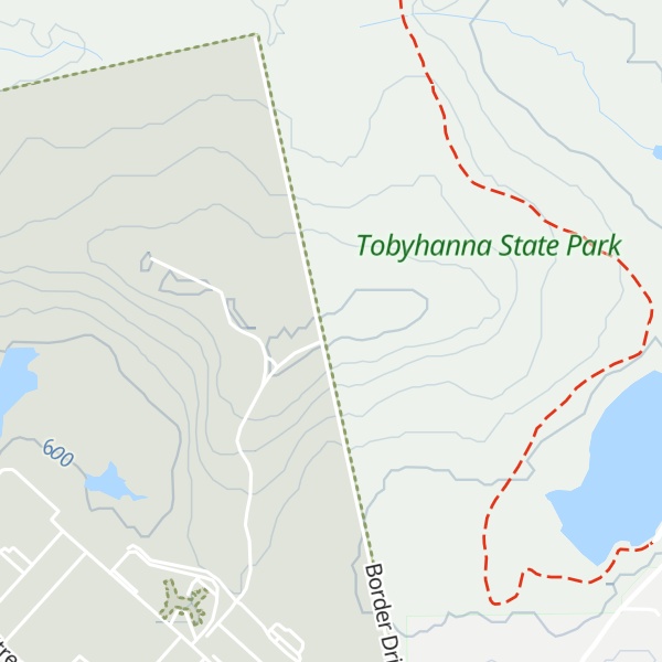 Map of Powder Smoke Ridge