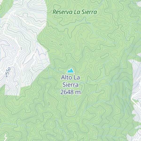 Map of Alto La Sierra