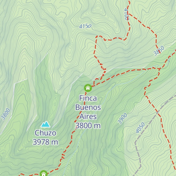 Map of Finca Buenos Aires