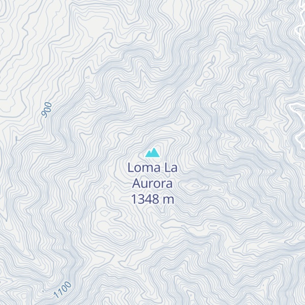 Map of Loma La Aurora