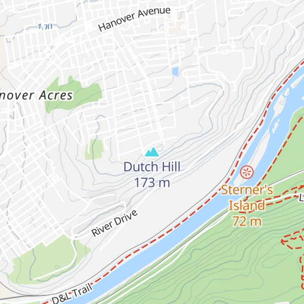 Map of Dutch Hill