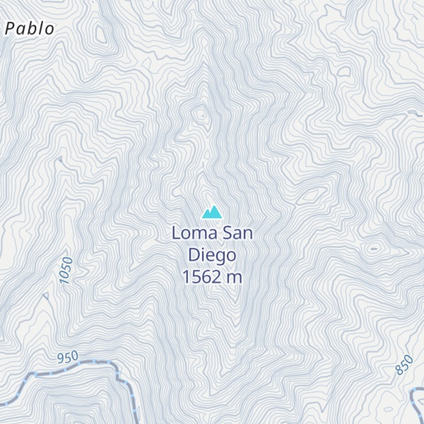 Map of Loma San Diego