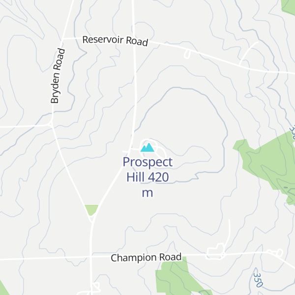 Map of Prospect Hill
