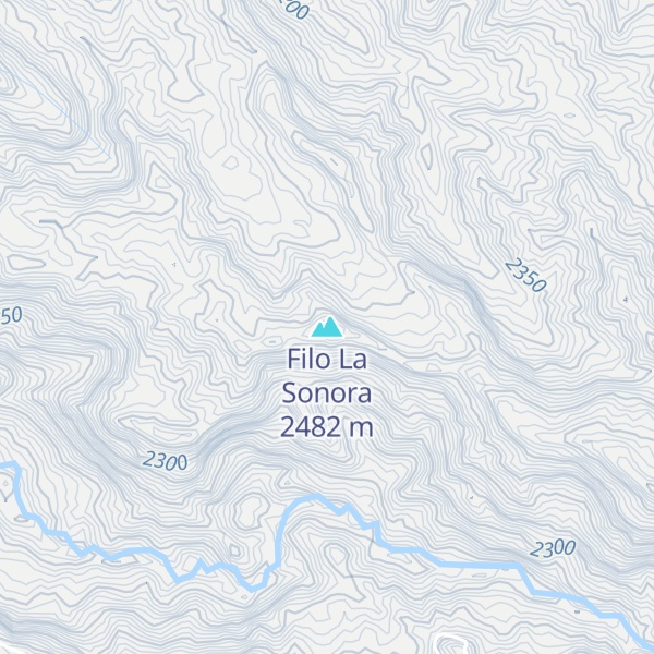 Map of Filo La Sonora