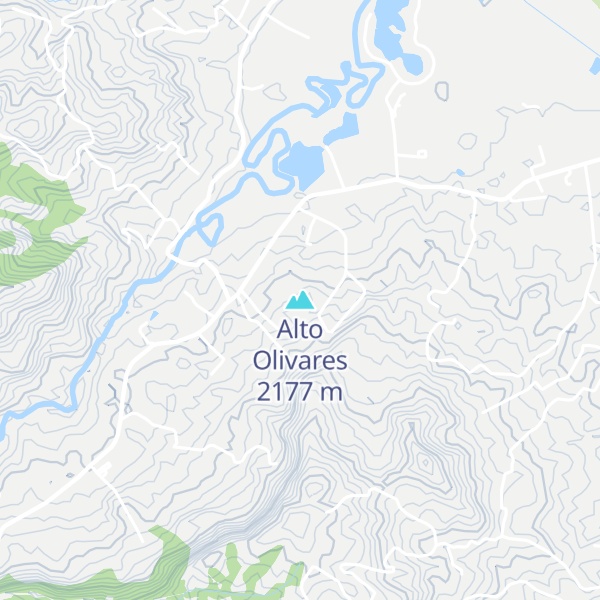 Map of Alto Olivares