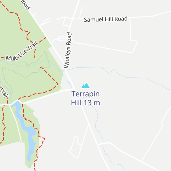 Map of Terrapin Hill