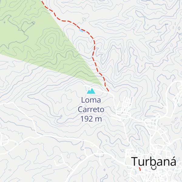 Map of Loma Carreto