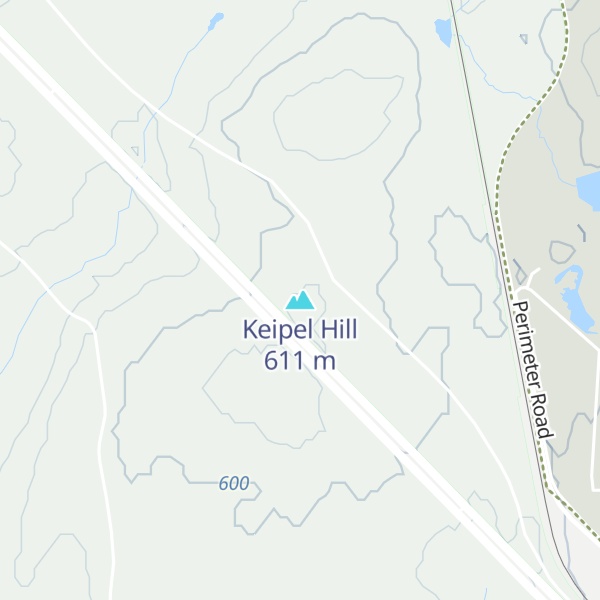 Map of Keipel Hill