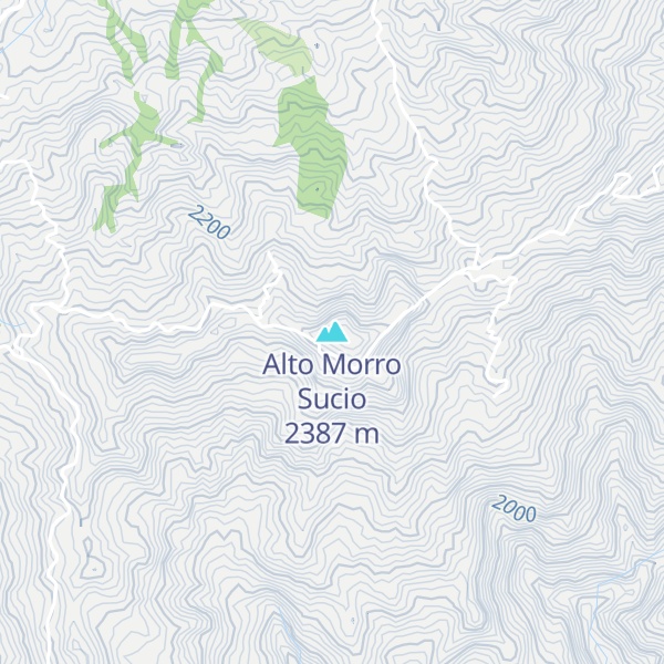 Map of Alto Morro Sucio