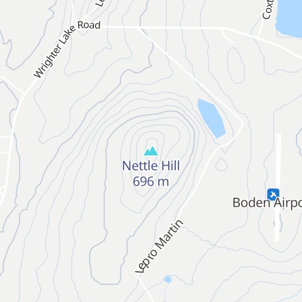 Map of Nettle Hill