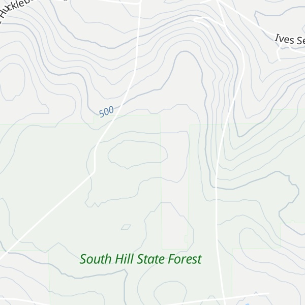 Map of South Hill