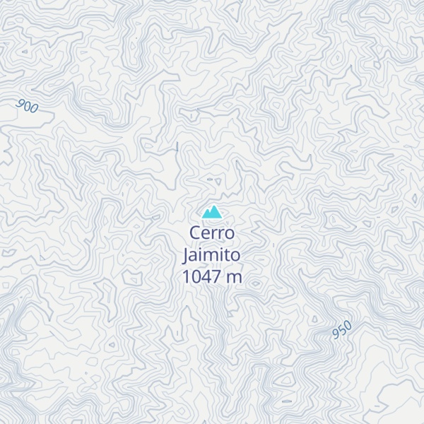 Map of Cerro Jaimito