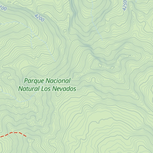 Map of Paramillo Santa Rosa