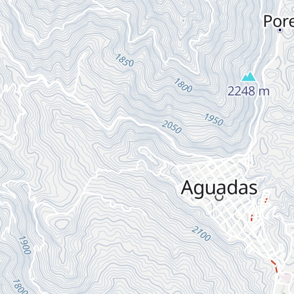 Map of Alto Monserrate