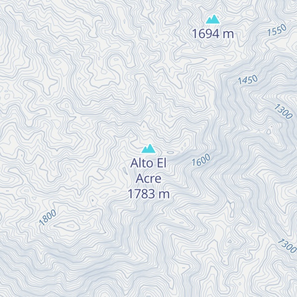 Map of Alto El Acre