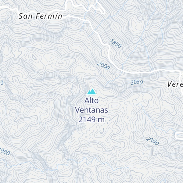 Map of Alto Ventanas