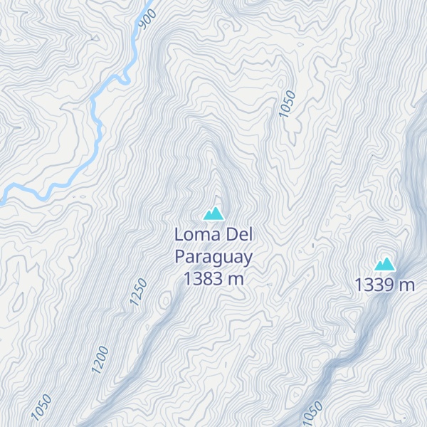 Map of Loma Del Paraguay