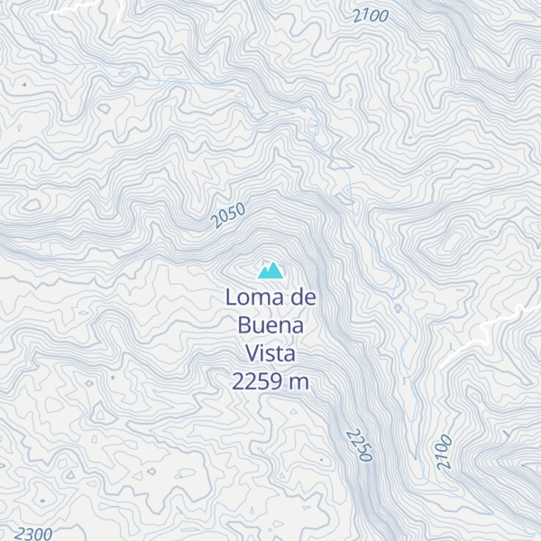 Map of Loma de Buena Vista