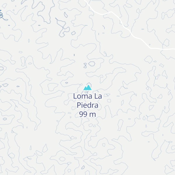 Map of Loma La Piedra