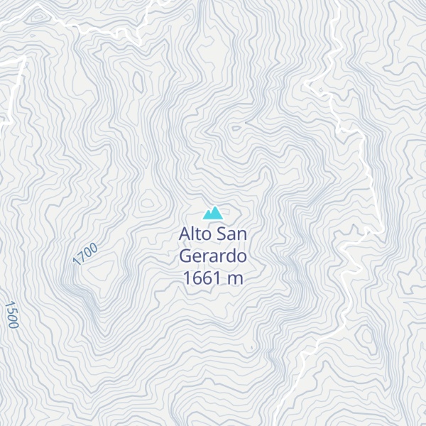 Map of Alto San Gerardo