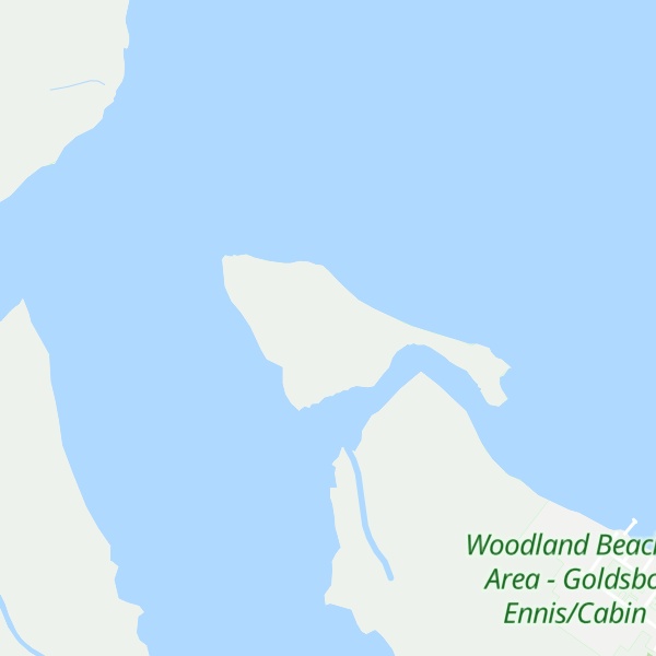 Map of Persimmon Hummock