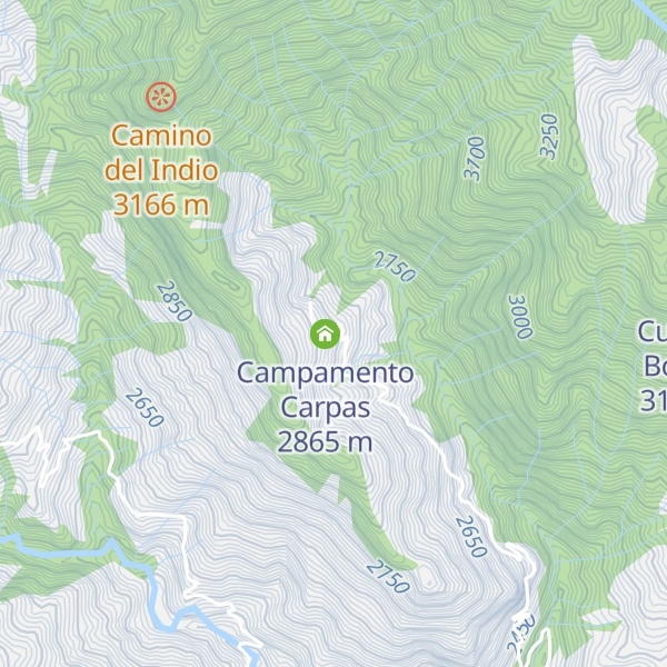 Map of La Colosa