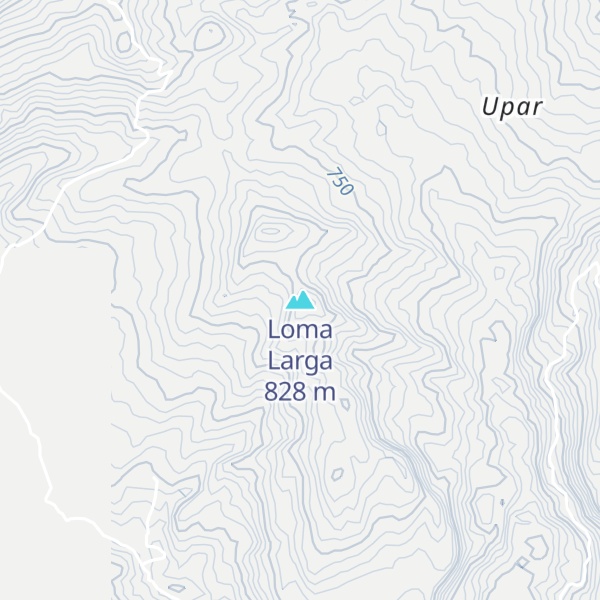 Map of Loma Larga