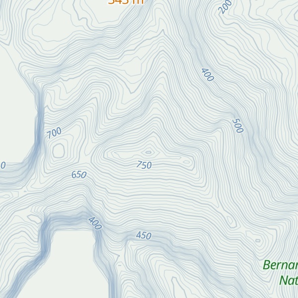 Map of Monte Nodelkissen