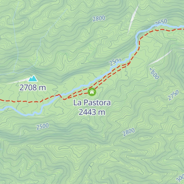 Map of La Pastora