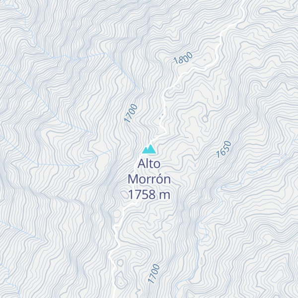 Map of Alto Morrón