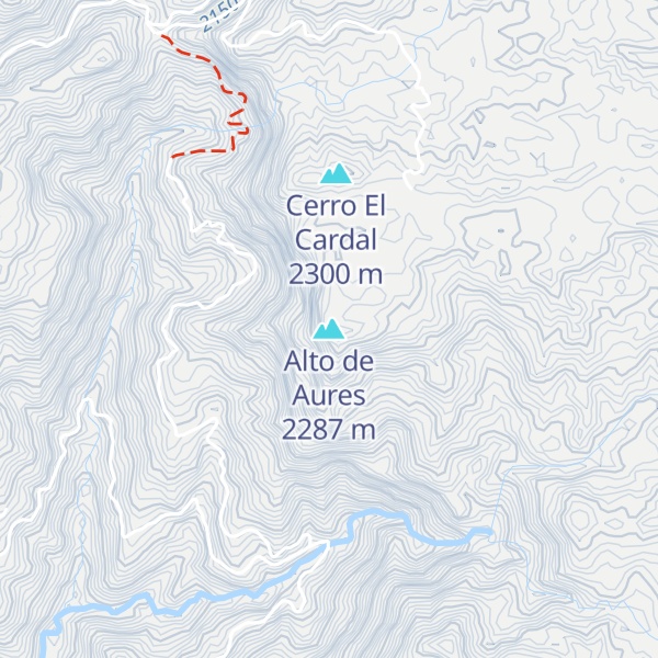 Map of Alto de Aures
