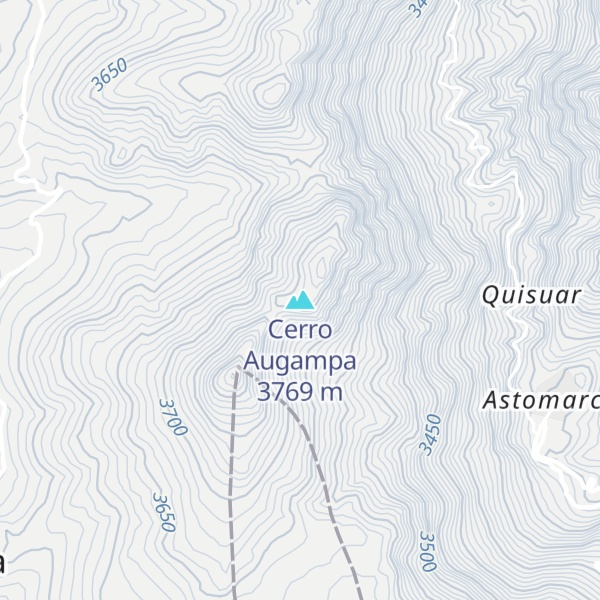Map of Cerro Augampa