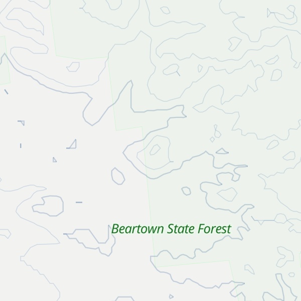 Map of Mount Tom