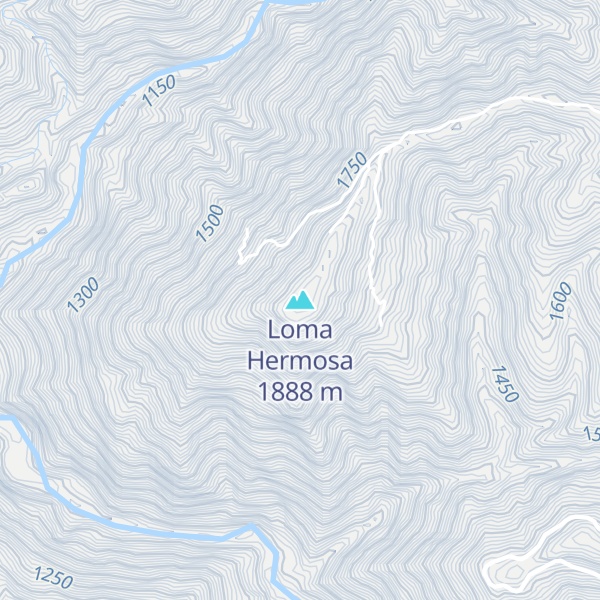 Map of Loma Hermosa