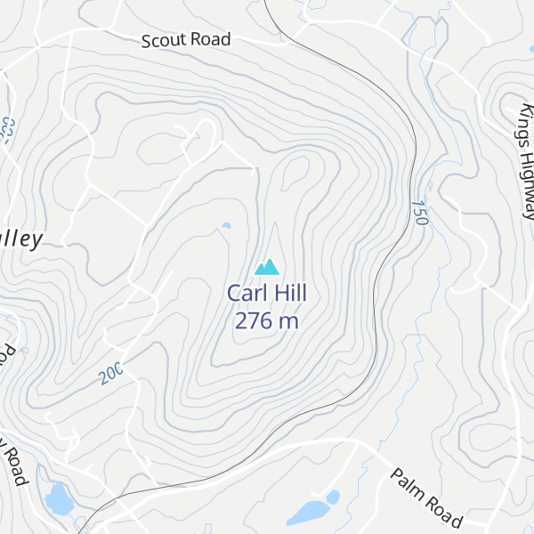 Map of Carl Hill