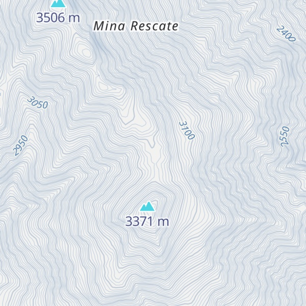 Map of Cerro Cuyoc