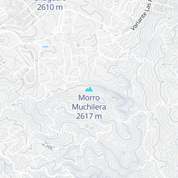 Map of Morro Muchilera