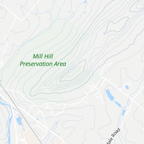 Map of Highest Point Montgomery County