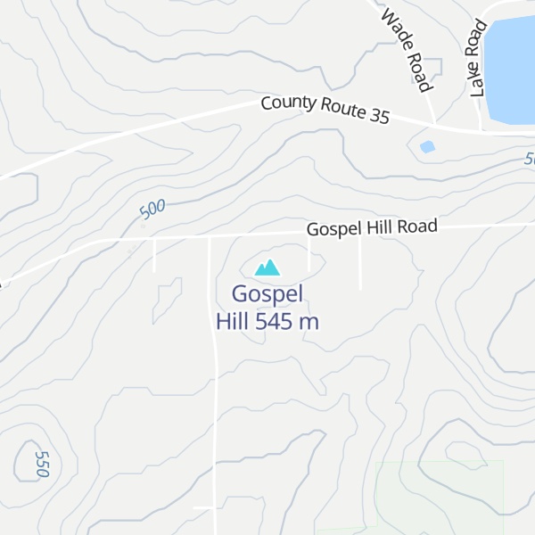 Map of Gospel Hill