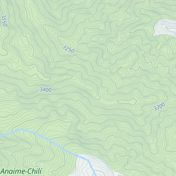 Map of Cuchilla La Cumbre