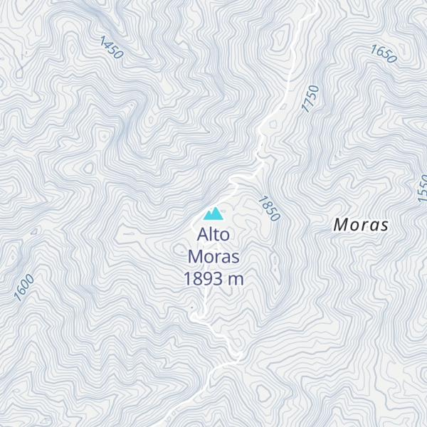 Map of Alto Moras
