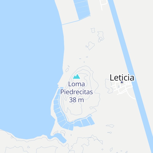 Map of Loma Piedrecitas