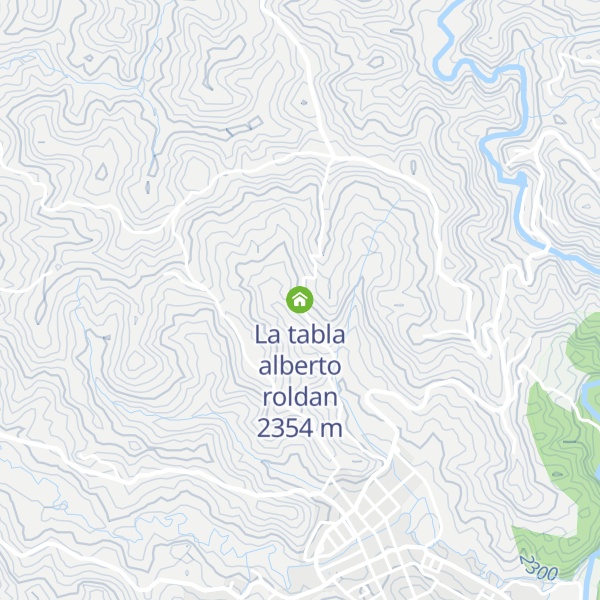 Map of La tabla alberto roldan