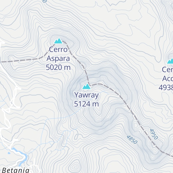 Map of Yawray